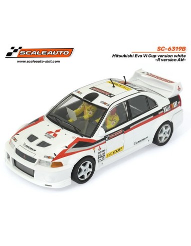 Mitsubishi Evo VI cup version blanco R-Version AW