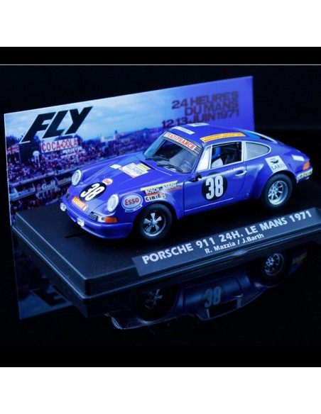 PORSCHE 911 24H LE MANS 1971 NUM 38