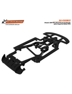 Chasis 3DP R8 LMS GT2 de Scaleauto para Soporte Motor RT4 2