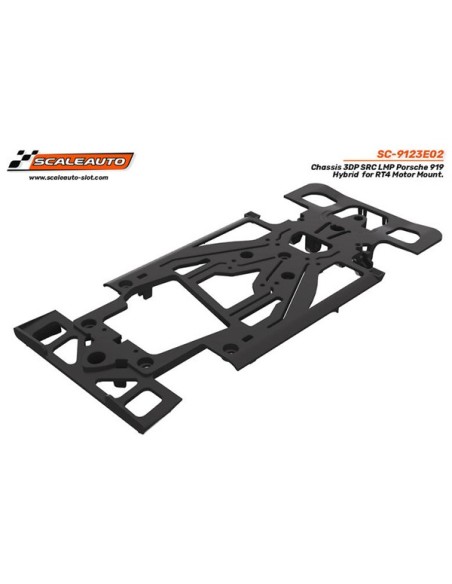 Chasis 3DP Porsche 992 GT3 de Scaleauto para Soporte Motor RT4