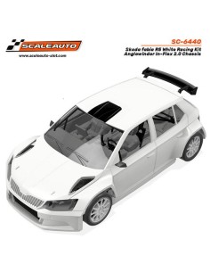 Skoda fabia R5 White Racing Kit - Anglewinder In-Flex 2.0 Chassis