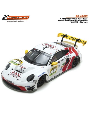 P. 911 (992) GT3 Fat-Turbo Team Herbert Motorsport 24h Nurburgring 2024 núm. 5 - R Version.