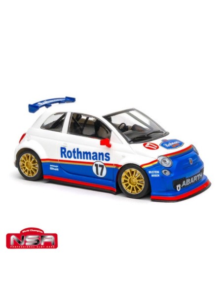 ABARTH 500 ROTHMANS LIVERY n 17
